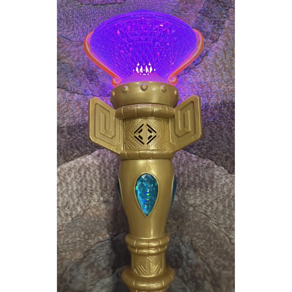 Disney Elena Of Avalor Movie Magical Scepter Of Light Sounds Wand Jakks Toy